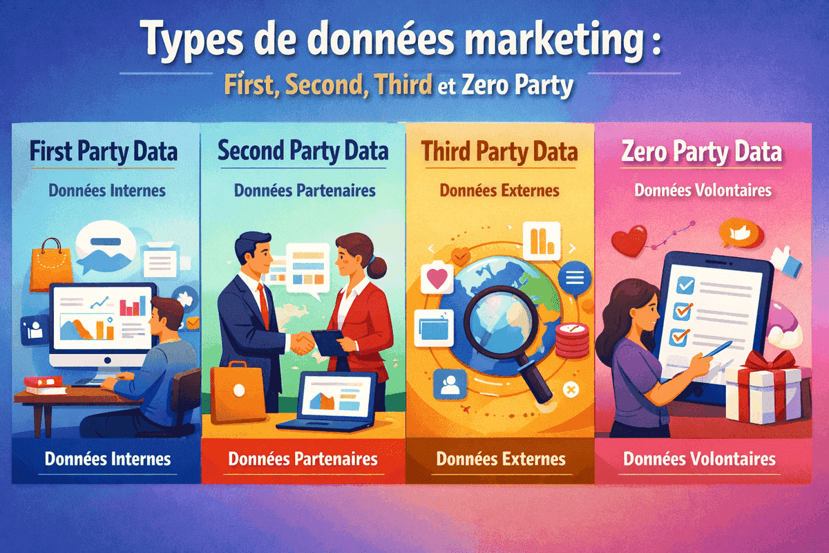 Types de données marketing
