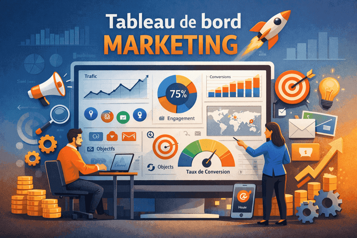 Tableau de bord marketing