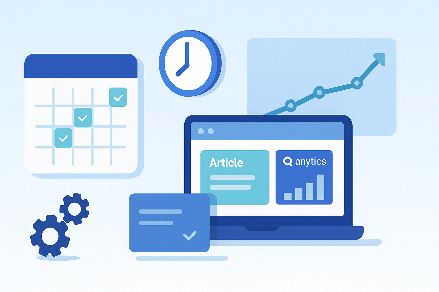 Fréquence publication articles seo