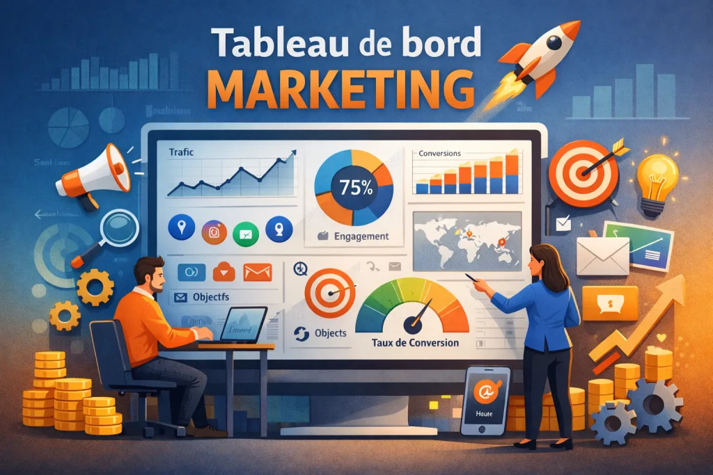 Tableau de bord marketing