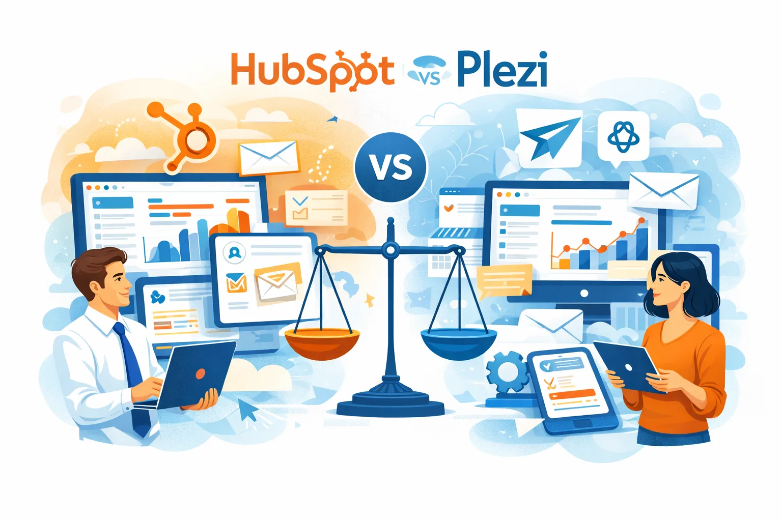 hubspot vs plezi